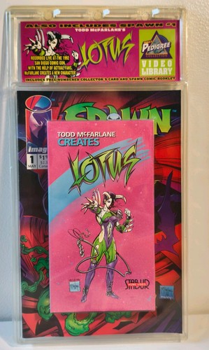 Todd mcfarlane lotus vhs spawn - mcfarlane,