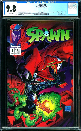 Image comics spawn cgc - spawn, 9.8